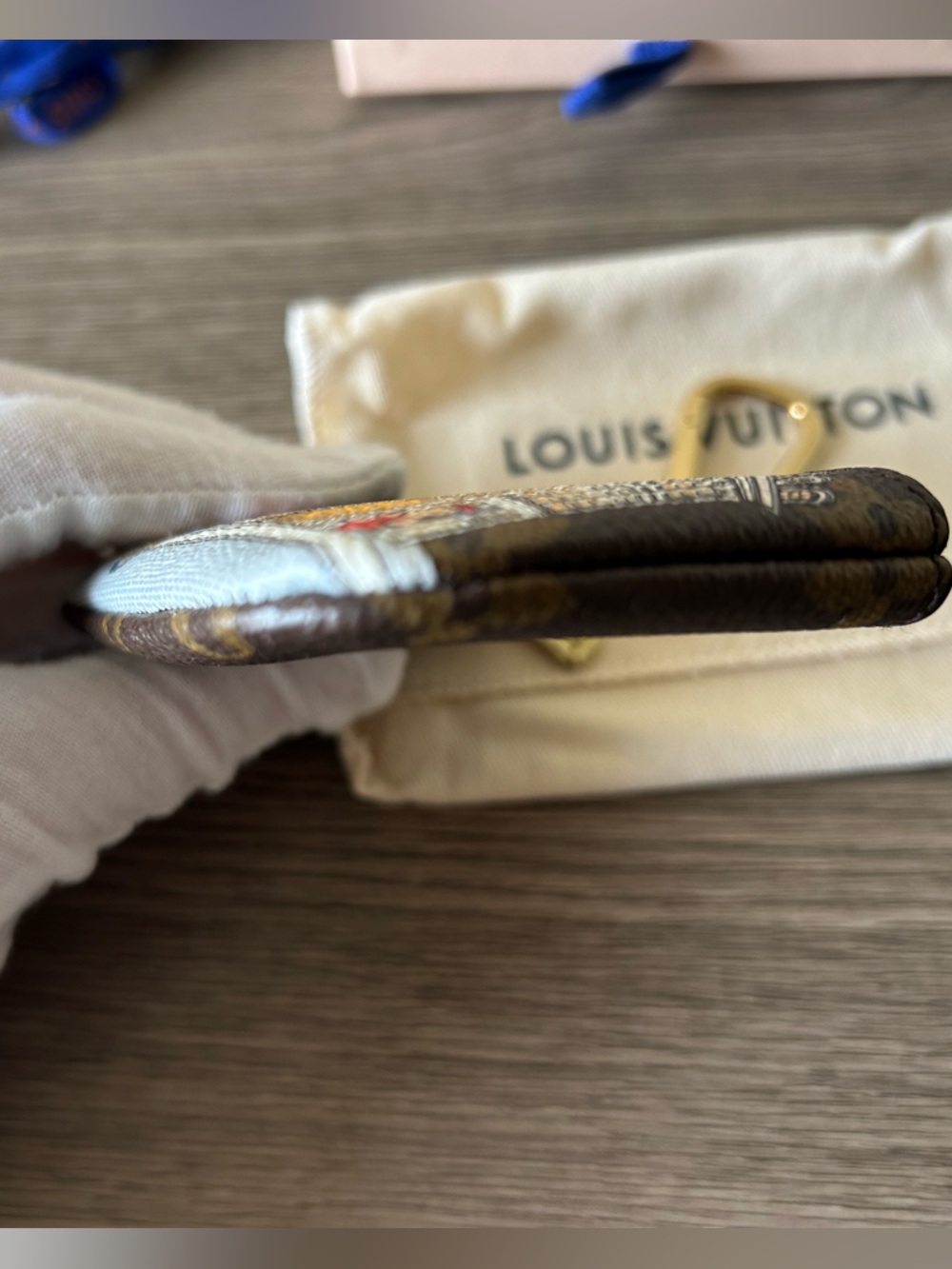 Louis Vuitton Vivienne Animation Key Cles Pouch- Paris LV boutique Place Vendôme - Picture 11 of 15